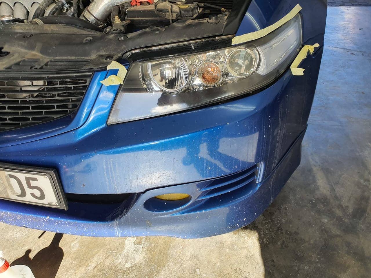 Photo of Honda Accord S Headlight Restoration After