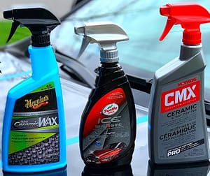 Pic of Meguiars Turtlewax and Mothers Ceramic Wax and Sealants