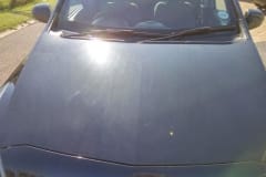 Black Chevy Corsa Utility Paint Correction